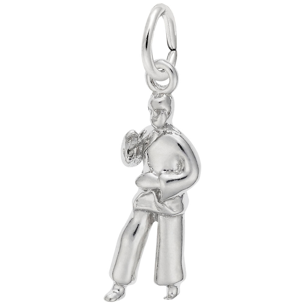Martial Arts Charm - Unique Combat Sports Jewelry for Enthusiasts 8317