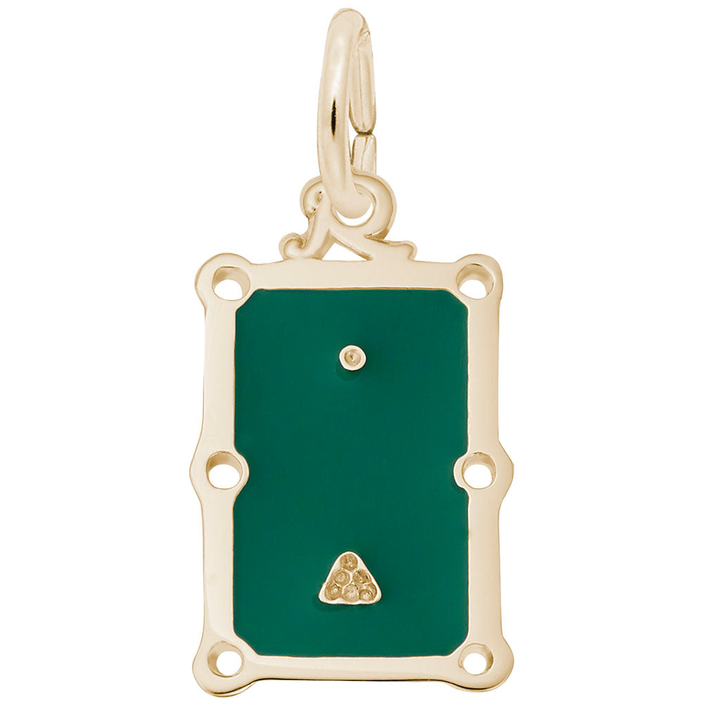 Pool Table Charm - Unique Jewelry for Game Lovers & Collectors 8318