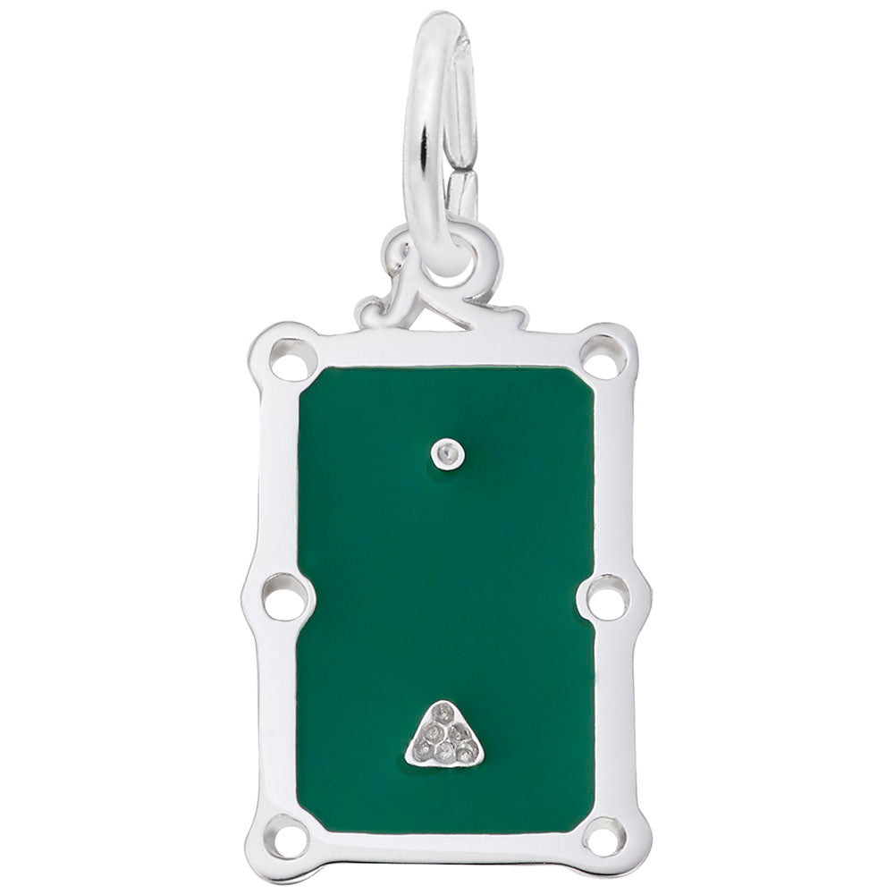 Pool Table Charm - Unique Jewelry for Game Lovers & Collectors 8318