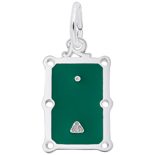 Pool Table Charm - Unique Jewelry for Game Lovers & Collectors 8318