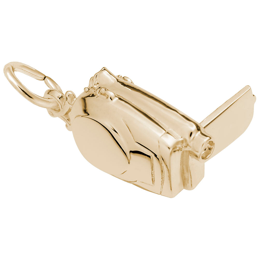 Camcorder Charm for Arts & Music Enthusiasts - Unique Jewelry 8319