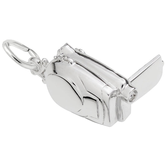 Camcorder Charm for Arts & Music Enthusiasts - Unique Jewelry 8319