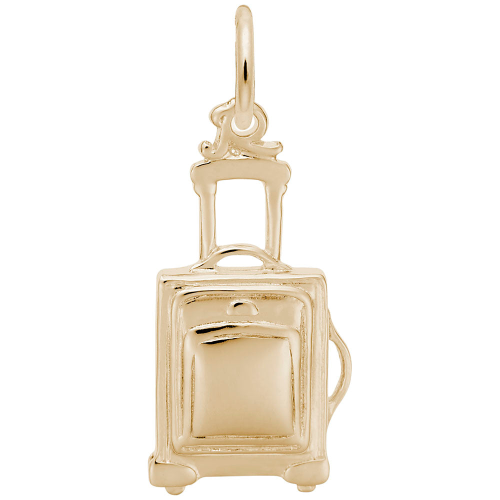 Travel Rolling Suitcase Charm - Perfect for Adventure Lovers 8321