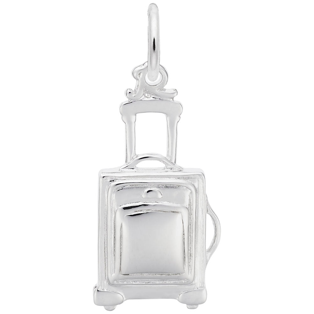 Travel Rolling Suitcase Charm - Perfect for Adventure Lovers 8321