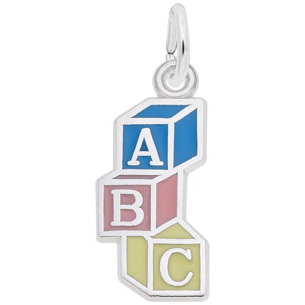 ABC Baby Blocks Charm - Adorable Toy Charm for Moms & Babies 8336