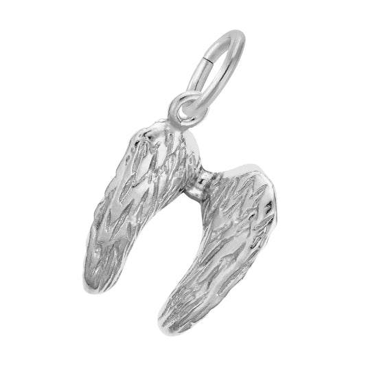 Small Angel Wings Charm