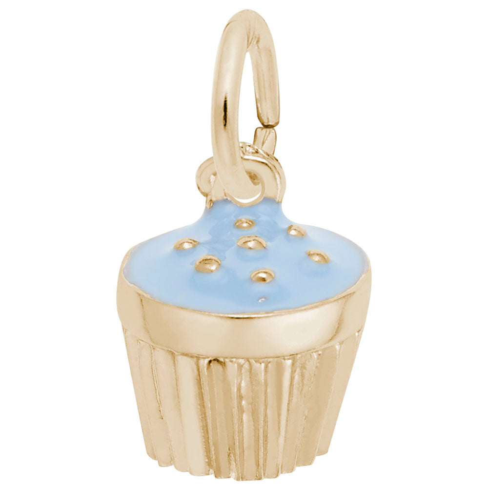 Frosted Cupcake Charm for Birthday Celebrations - Rembrandt 8341