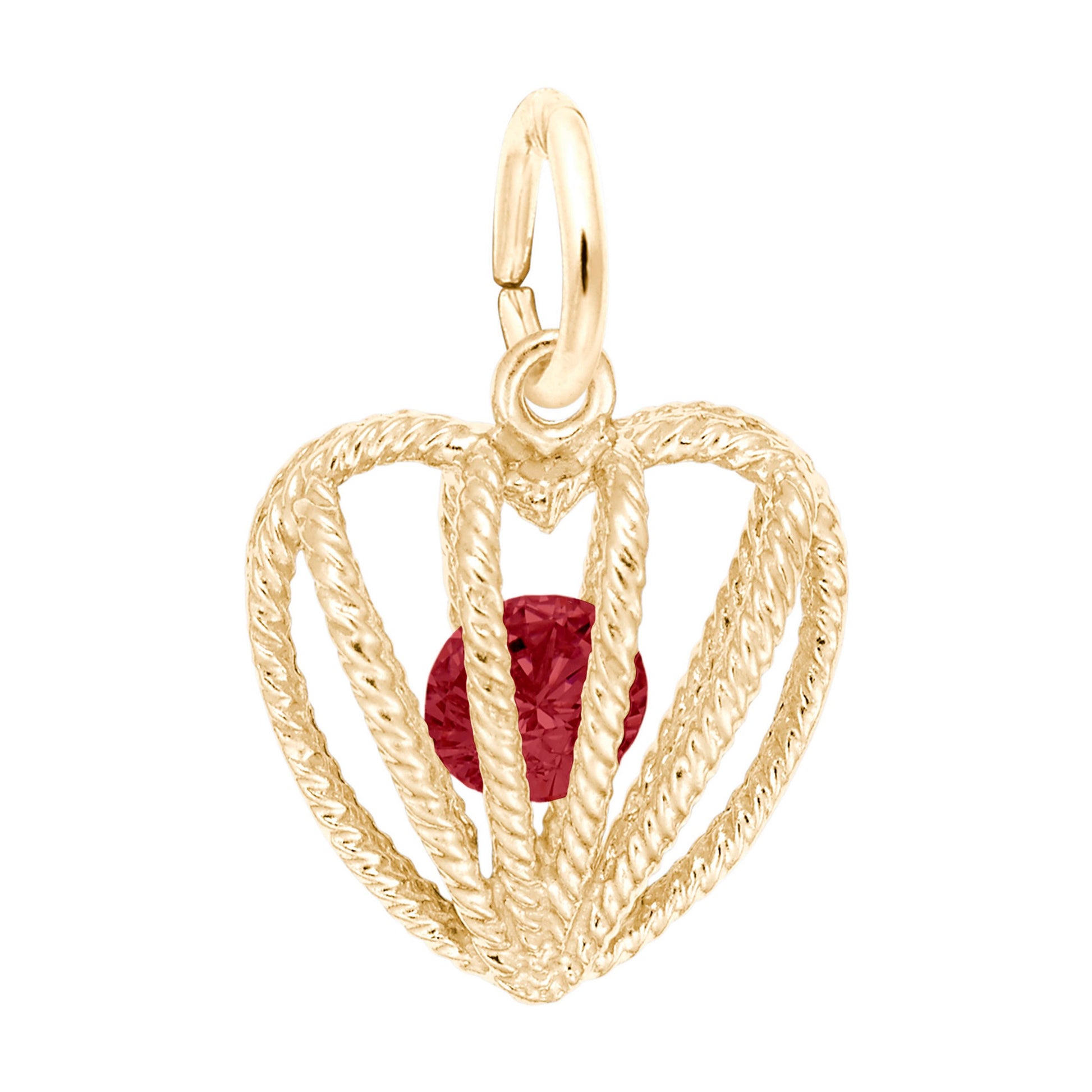 Embraced with Love January Birthstone Charm for Baby Gifts 8350-001
