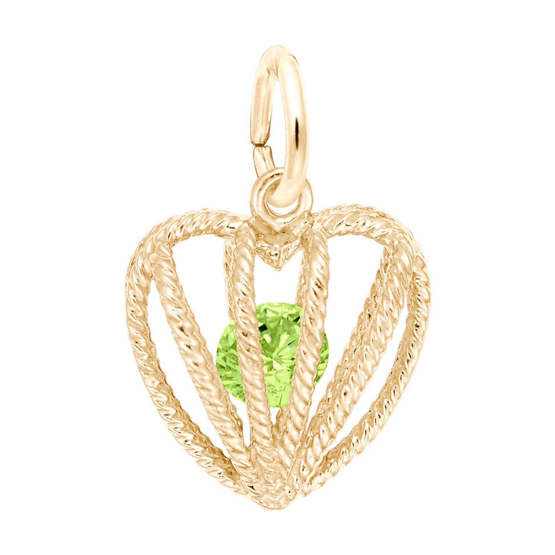 Embraced with Love August Birthstone Charm for Baby Gifts 8350-008