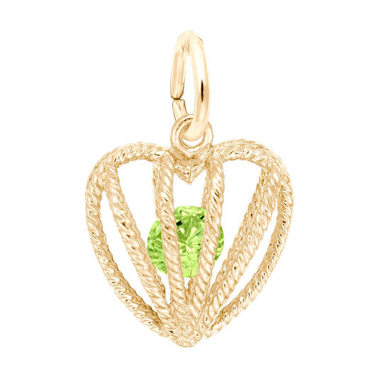 Embraced with Love August Birthstone Charm for Baby Gifts 8350-008