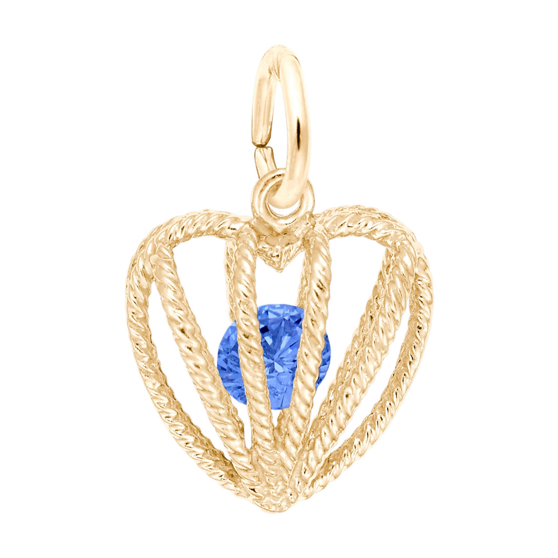 Embraced with Love September Birthstone Charm for Baby Gifts 8350-009