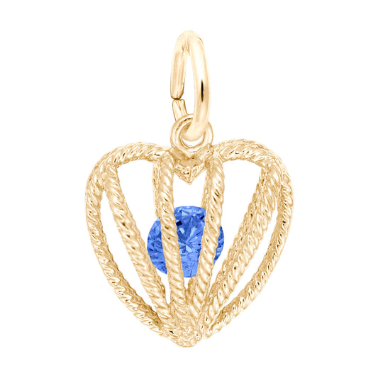 Embraced with Love September Birthstone Charm for Baby Gifts 8350-009