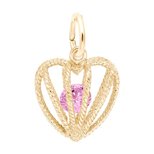 Embraced with Love October Birthstone Charm for Baby Gifts 8350-010