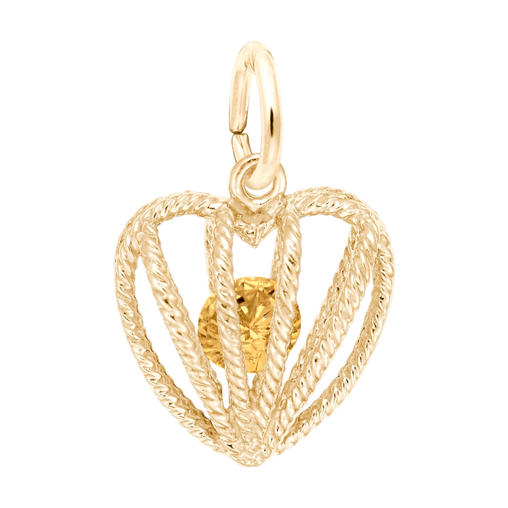 Embraced with Love November Birthstone Baby Charm for Family 8350-011
