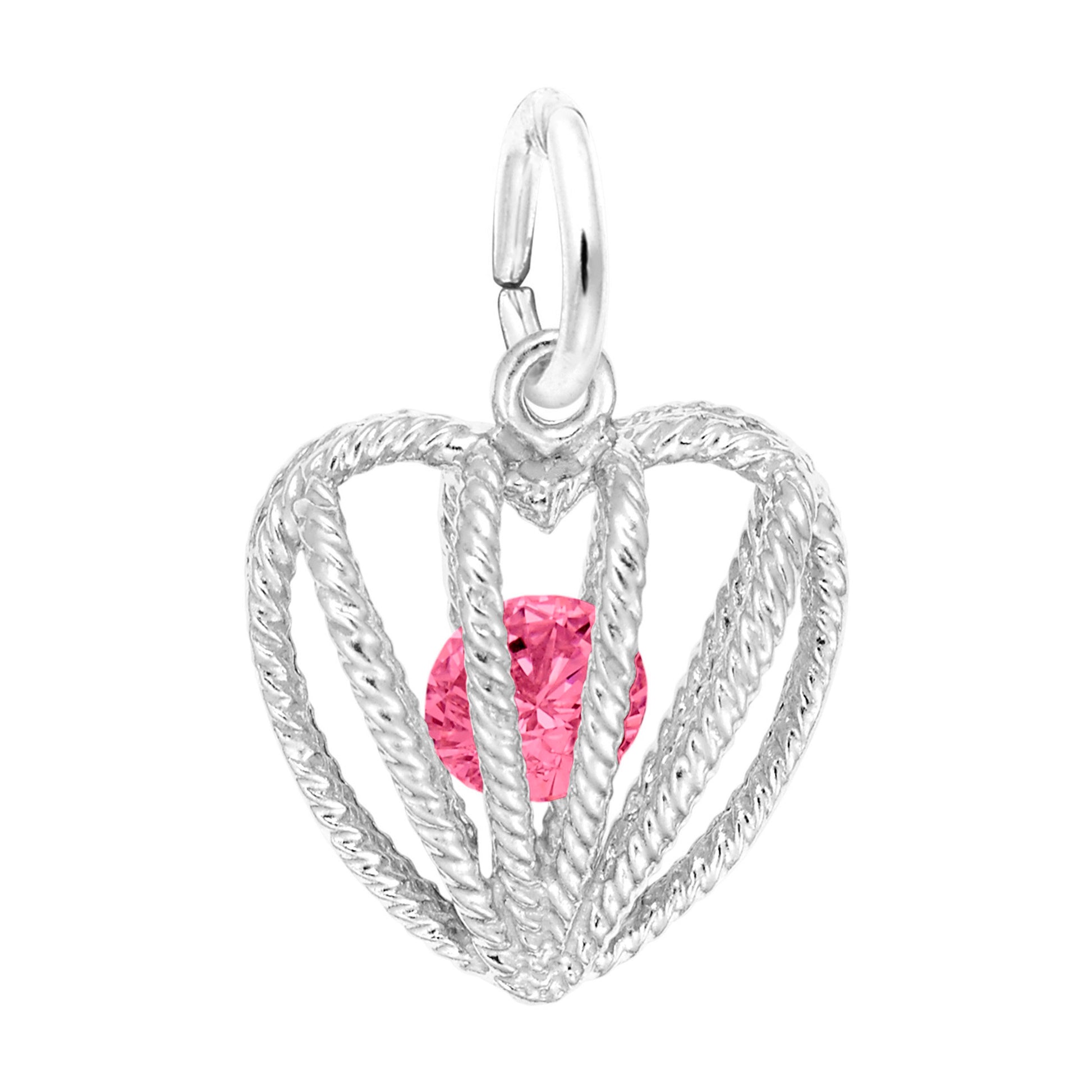 Embraced with Love July Birthstone Charm for Family & Friends 8350-007
