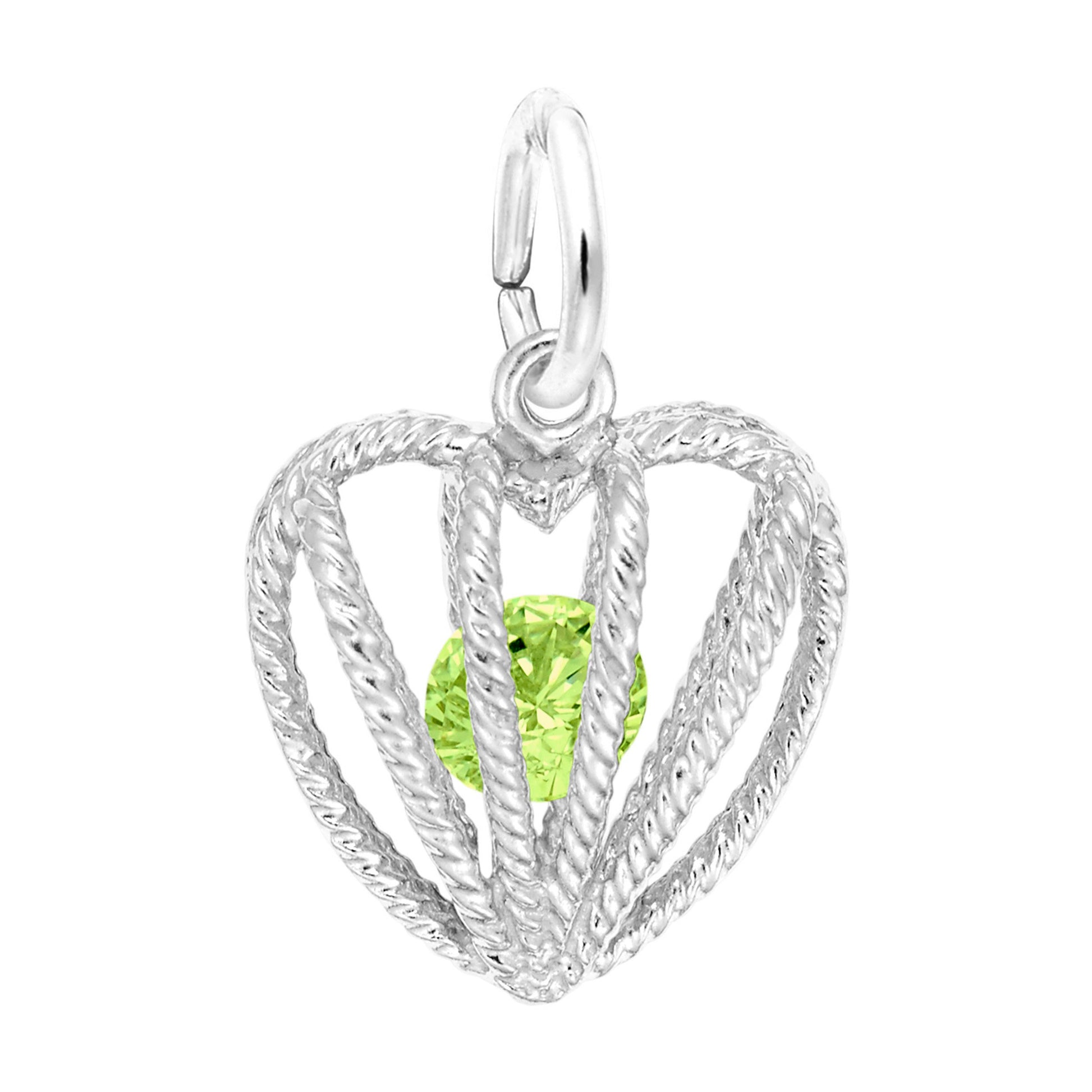 Embraced with Love August Birthstone Charm for Baby Gifts 8350-008