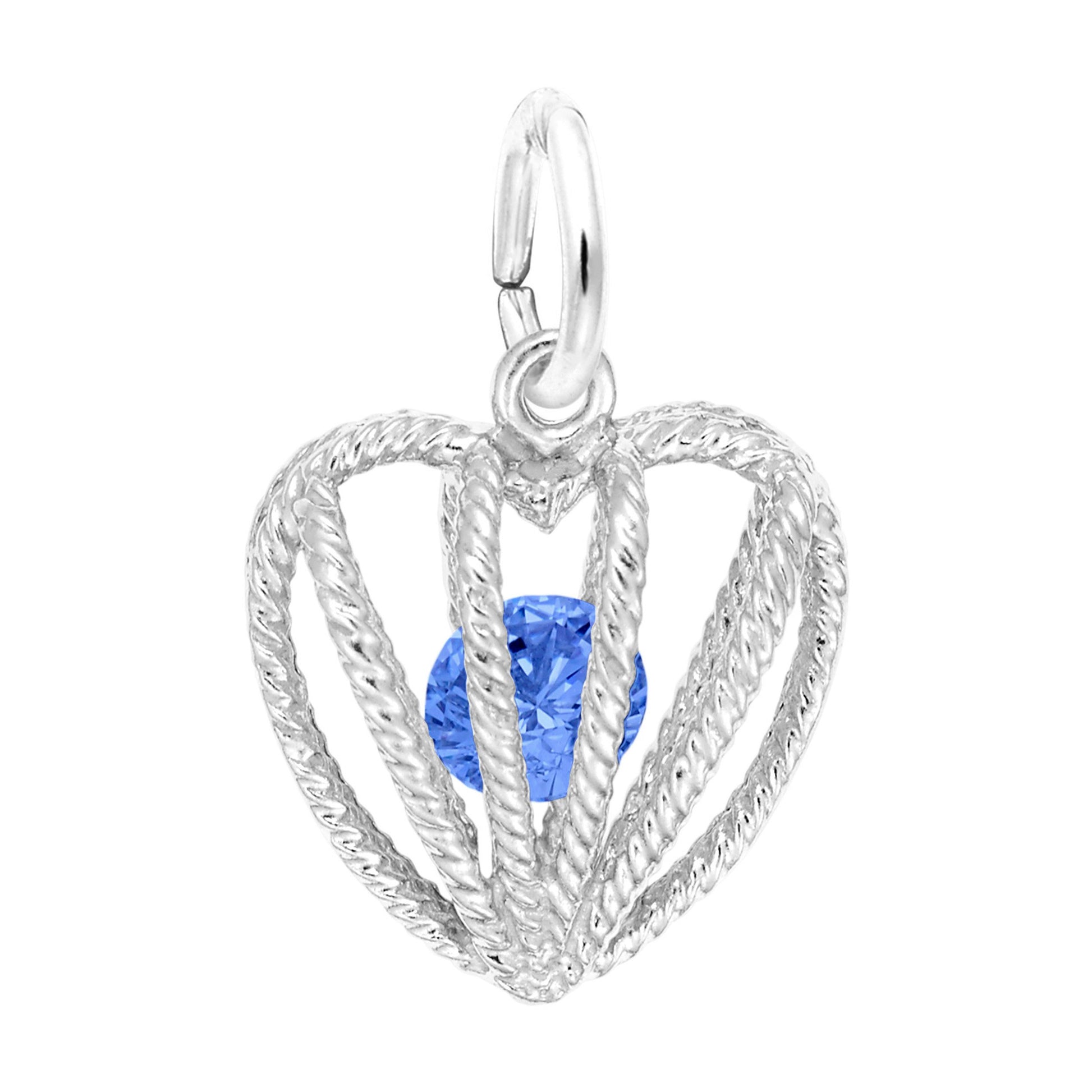 Embraced with Love September Birthstone Charm for Baby Gifts 8350-009