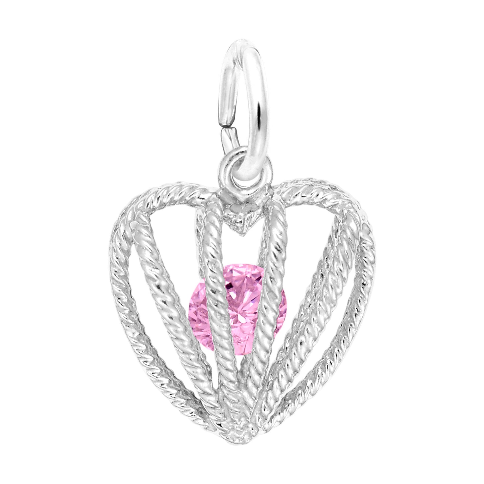 Embraced with Love October Birthstone Charm for Baby Gifts 8350-010