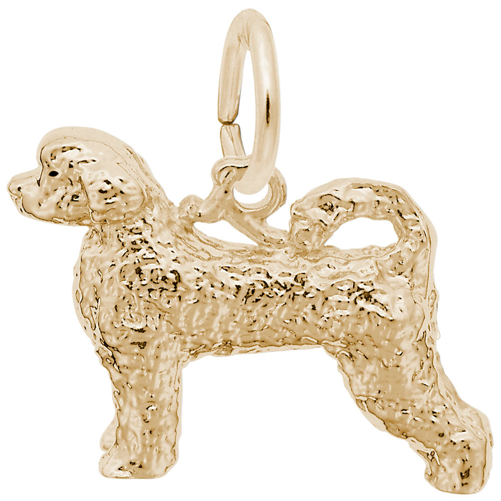 Portuguese Water Dog Charm - Unique Pet Jewelry for Dog Lovers 8356