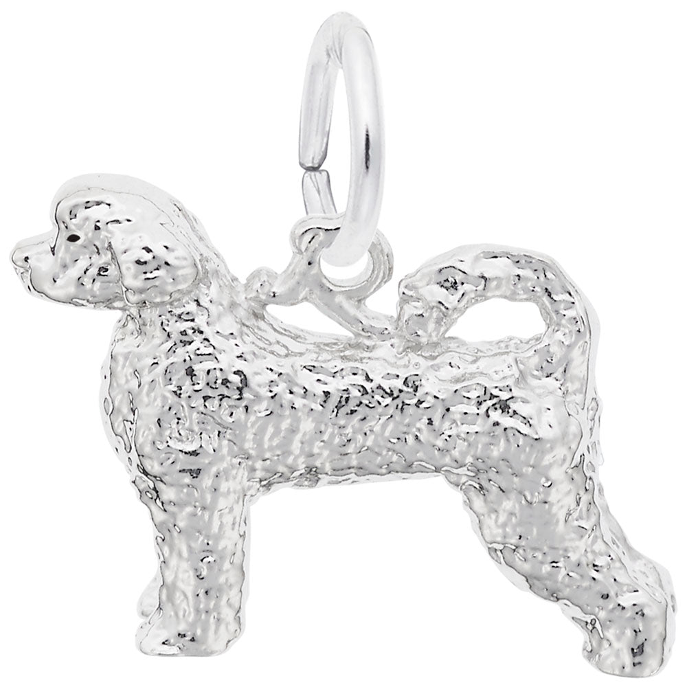 Portuguese Water Dog Charm - Unique Pet Jewelry for Dog Lovers 8356