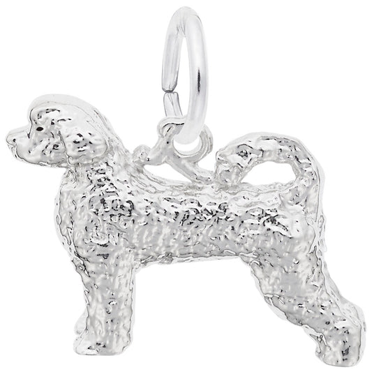 Portuguese Water Dog Charm - Unique Pet Jewelry for Dog Lovers 8356