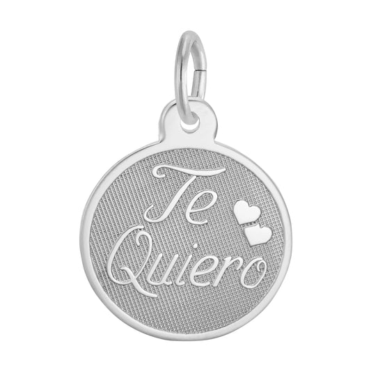 Te Quiero Disc Charm