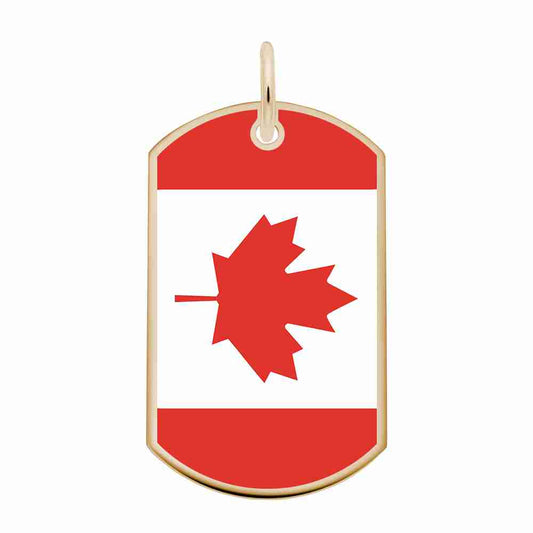 Canadian Flag Dog Tag 8399-074