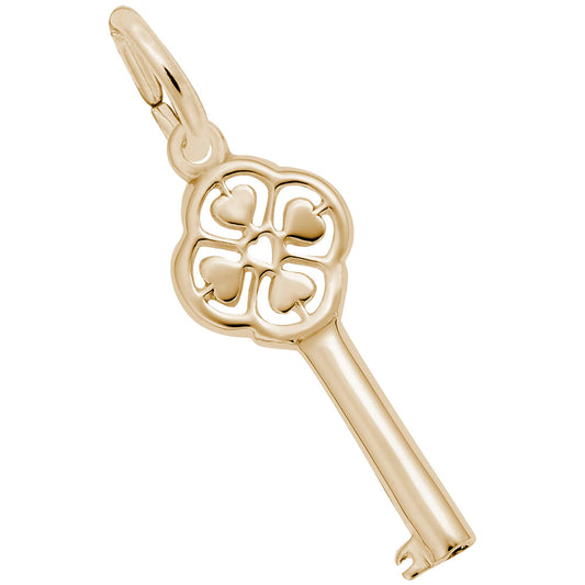 Small Key to My Heart Charm for Home and Garden Decor 8407