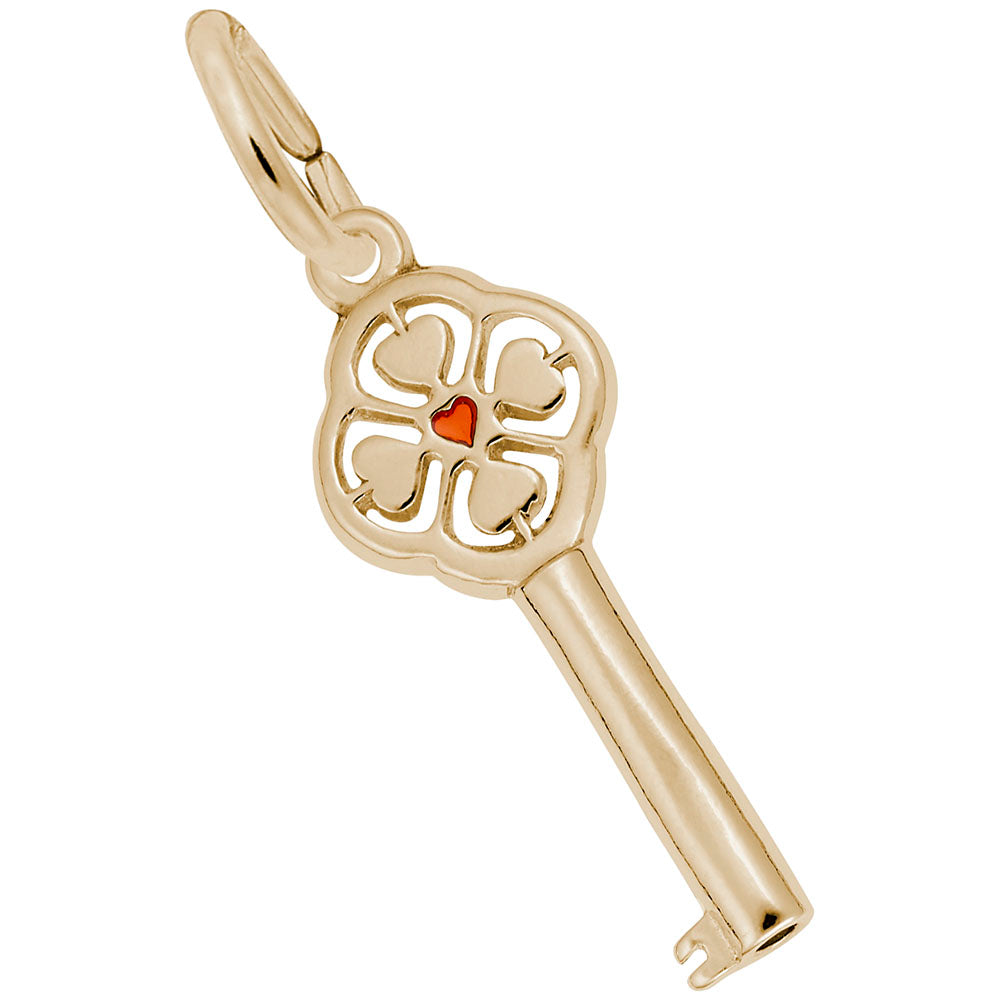 Small Key to My Heart Charm for Home & Garden Decor 8414