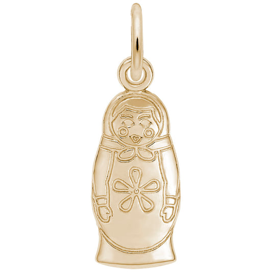 Matryoshka Doll Accent Charm - Travel Souvenir for Russia Lovers 8429
