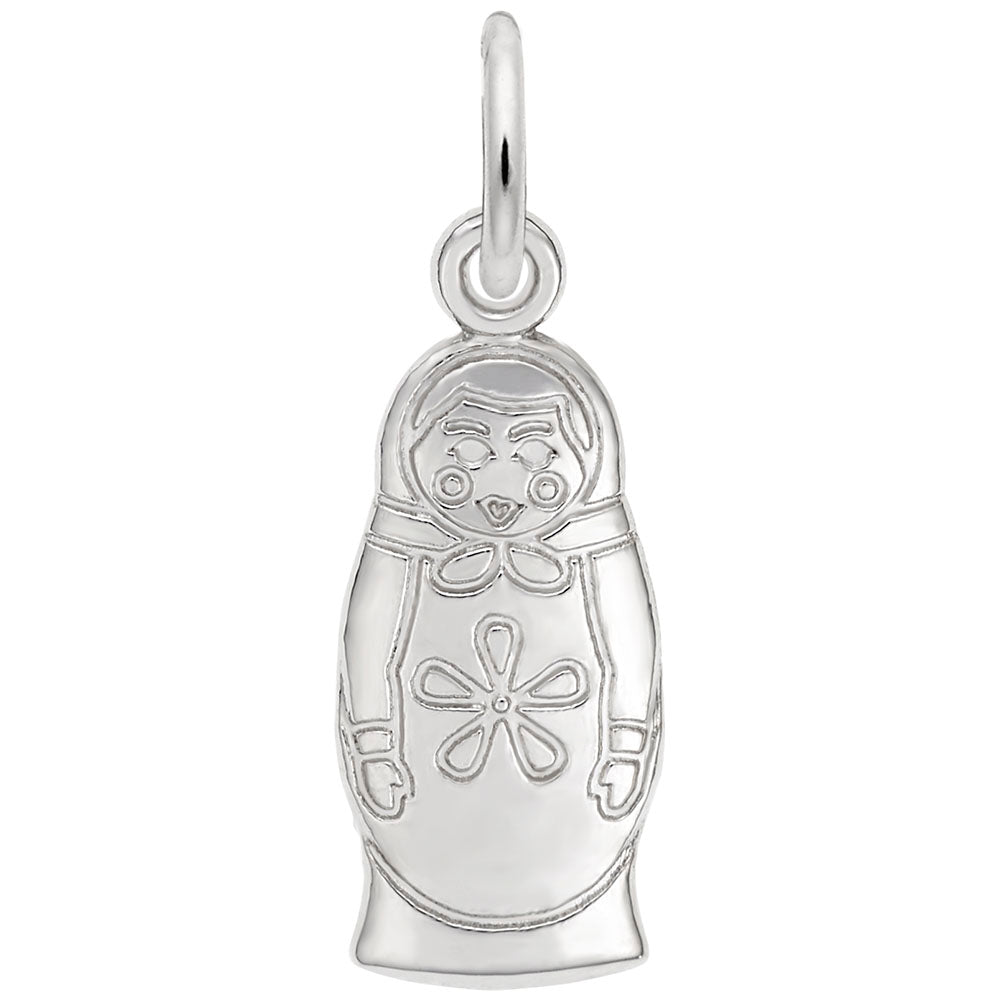 Matryoshka Doll Accent Charm - Travel Souvenir for Russia Lovers 8429