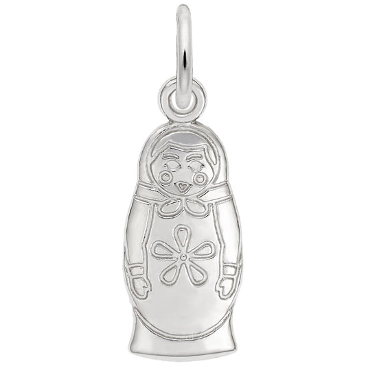Matryoshka Doll Accent Charm - Travel Souvenir for Russia Lovers 8429