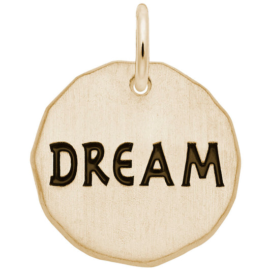 Dream Tag Charm - Personalized Symbolic Jewelry for Inspiration 8432