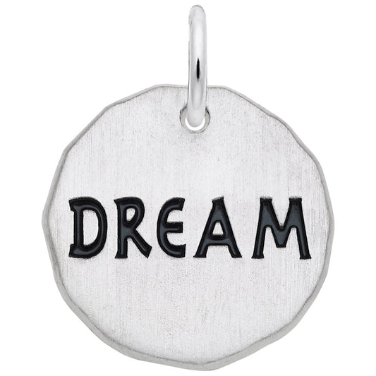 Dream Tag Charm - Personalized Symbolic Jewelry for Inspiration 8432