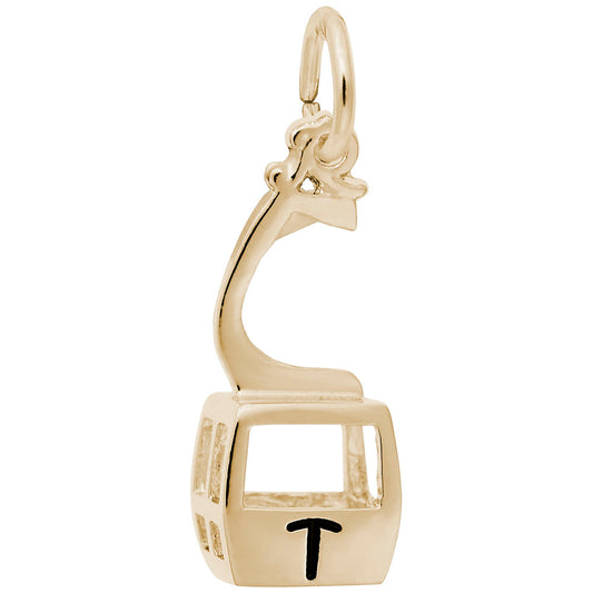 Telluride Gondola Charm - Colorado Travel Souvenir Jewelry 8455