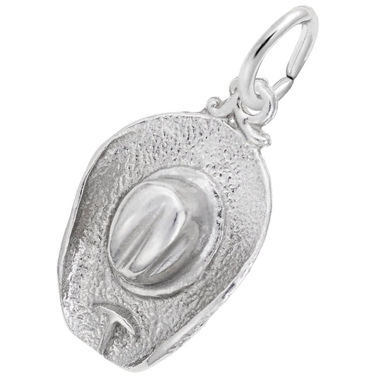 Telluride Cowboy Hat Charm - Unique Travel Souvenir Jewelry 8458