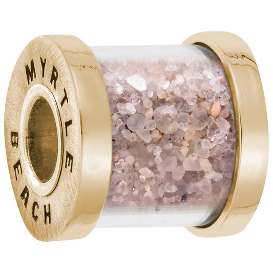 Myrtle Beach Sand Capsule Bead