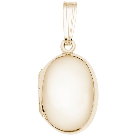 Oval Locket Charm