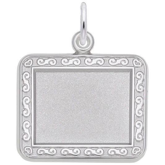 Horizontal Rectangle Scroll Photoart Charm