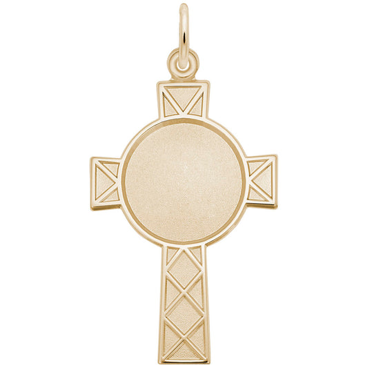 Celtic Cross Photoart Charm