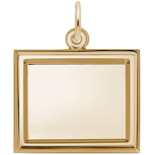Small Horizontal Rectangle Photoart Charm
