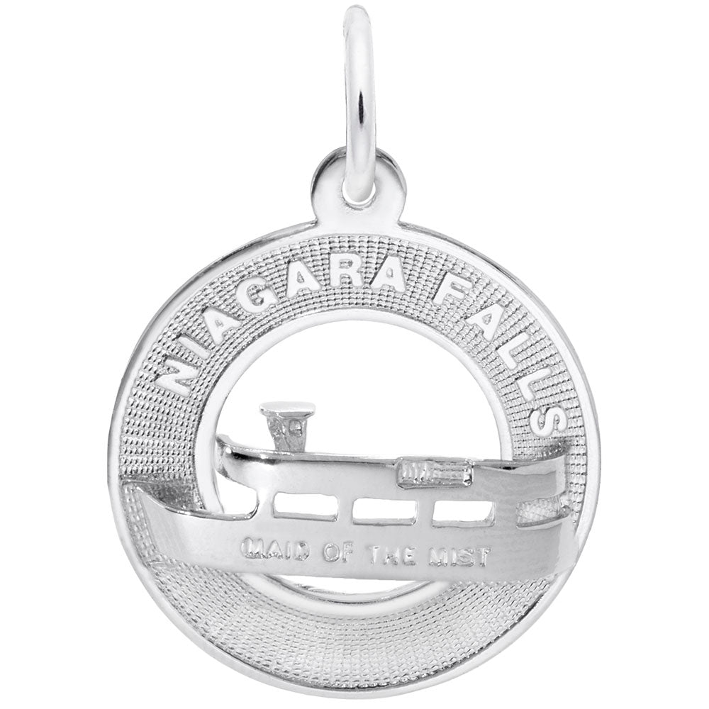 Niagara Falls Maid of the Mist Ring Charm - Travel Souvenir 8803