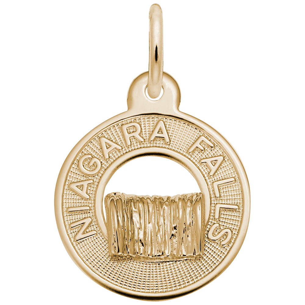 Niagara Falls Ring Charm - Travel Souvenir Jewelry for Adventurers 8816