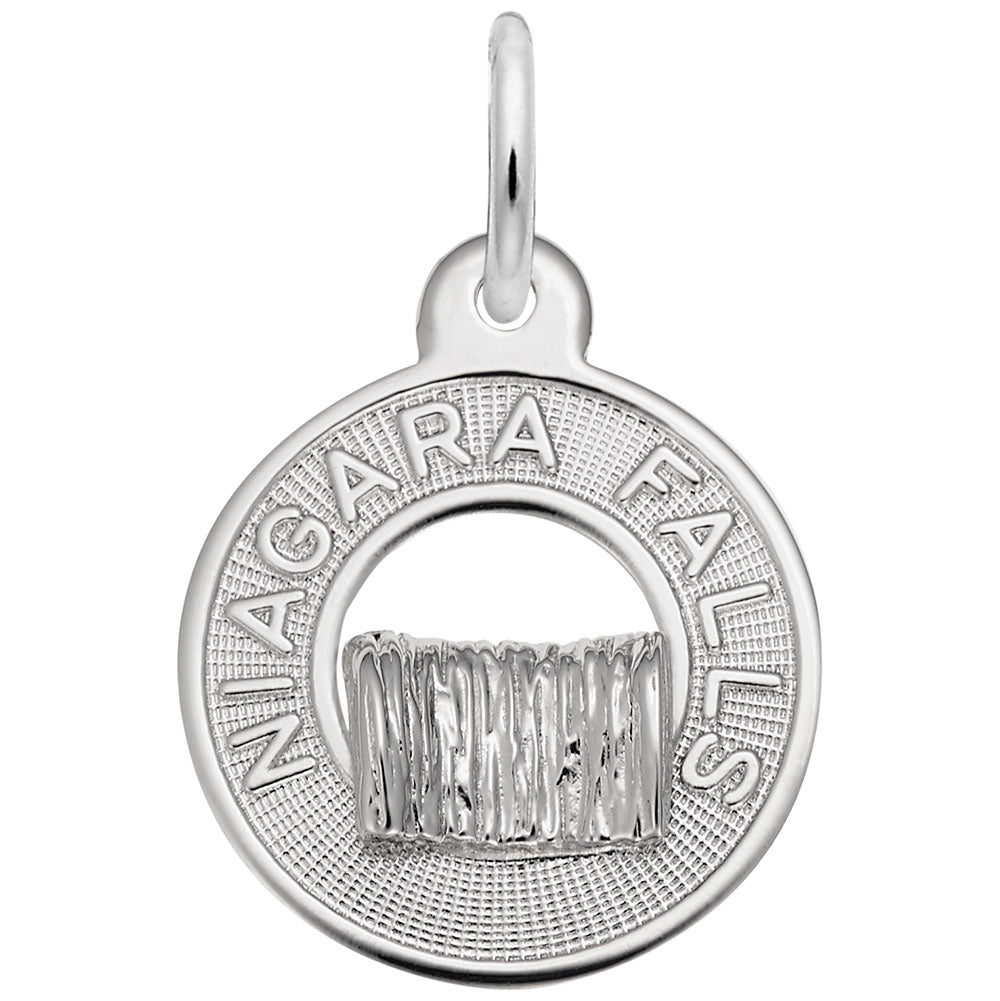 Niagara Falls Ring Charm - Travel Souvenir Jewelry for Adventurers 8816