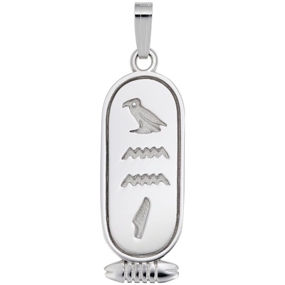 Custom Egyptian Cartouche Name Pendant Charm for Personalization 9100
