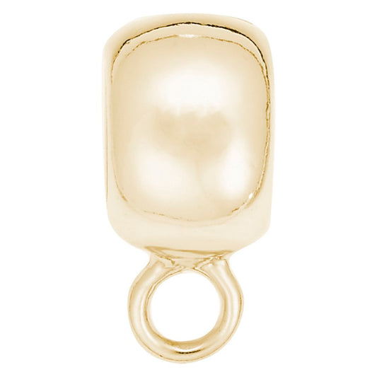 Elegant Wide Rounded Charm Drop Bead Bracelet for Stylish Looks 9155