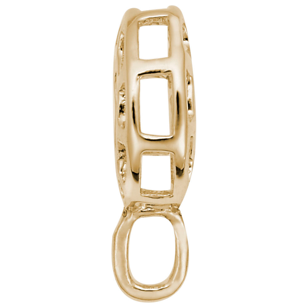 Elegant Thin Caged Charm Drop Bead Bracelet for Stylish Looks 9180