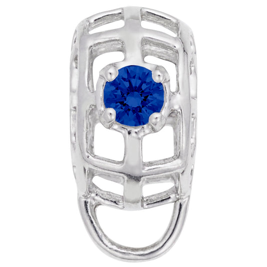 Sept Caged Stone Charm Drop Bead Bracelet for Unique Style 9181-009