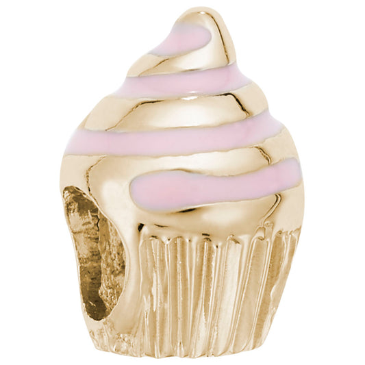 Swirl Cupcake Bead Bracelet - Sweet Charm for Stylish Accessories 9183-001