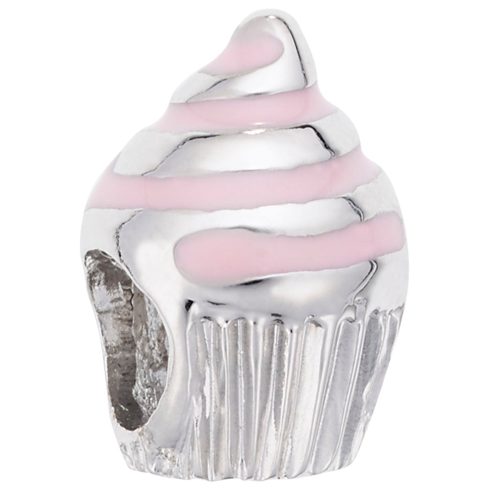 Swirl Cupcake Bead Bracelet - Sweet Charm for Stylish Accessories 9183-001